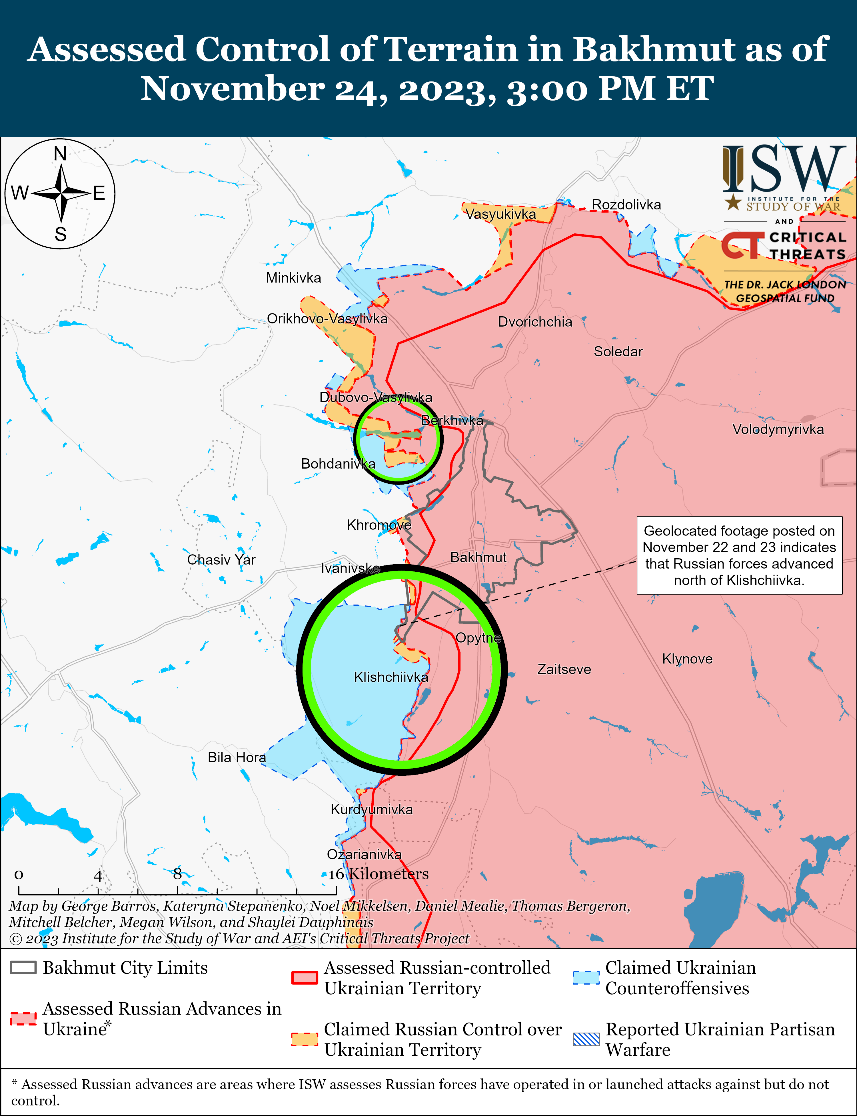 Russian Offensive Campaign Assessment, November 24, 2023 | Institute ...